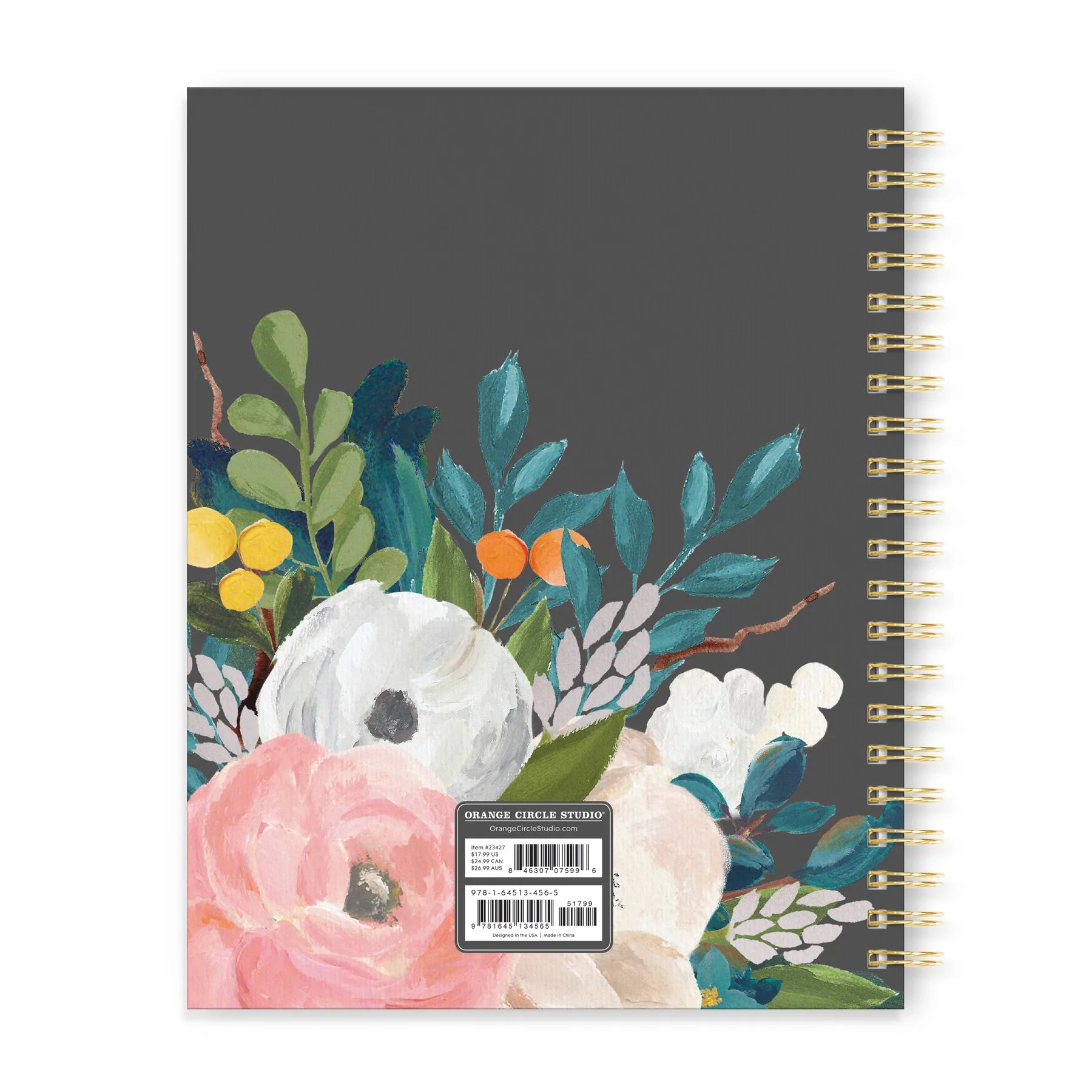 2023 Bella Flora (XL Spiral Weekly/Monthly Planner) - Diary/Planner