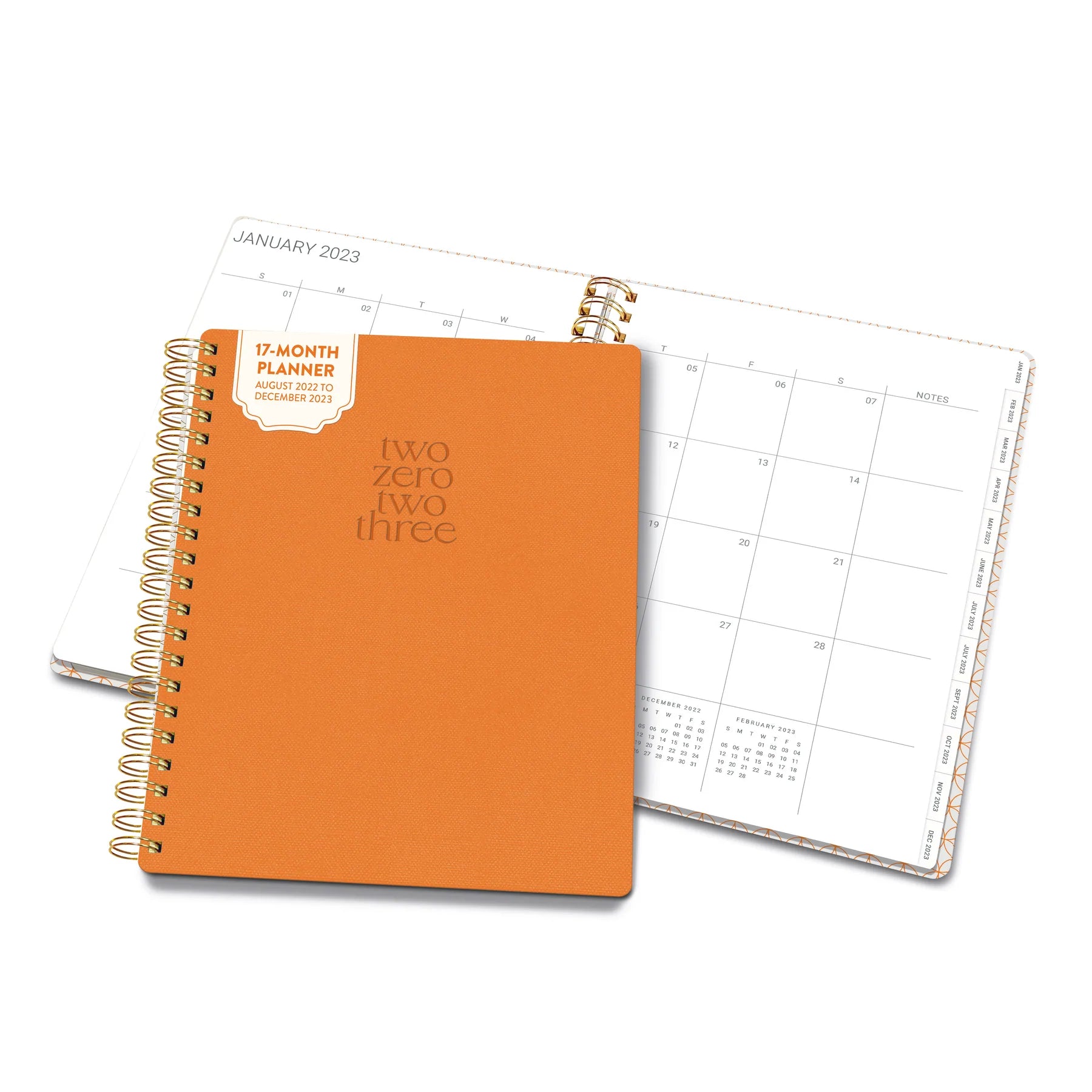2023 Tangerine (Baxter Weekly/Monthly Planner) - Diary/Planner