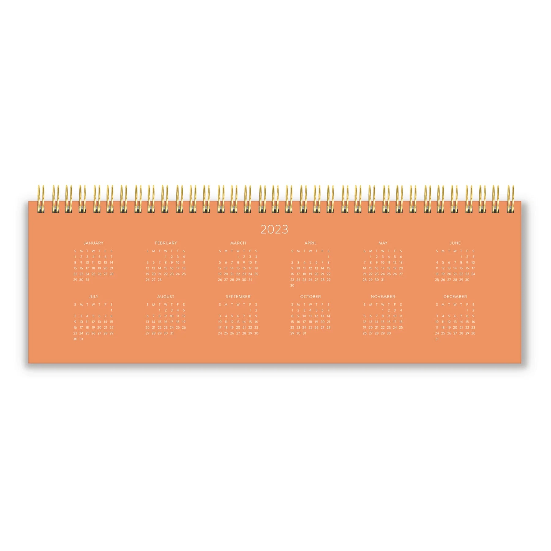 2023 Rainbow Stripes - Desk Easel Calendar