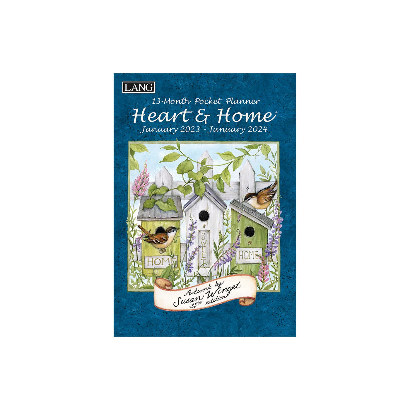 2023 LANG Heart and Home - 13 Month Pocket Diary/Planner