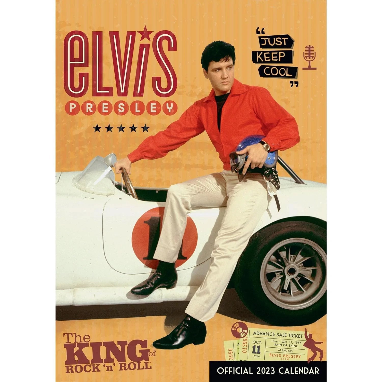 2023 Elvis (Official) - A3 Wall Calendar