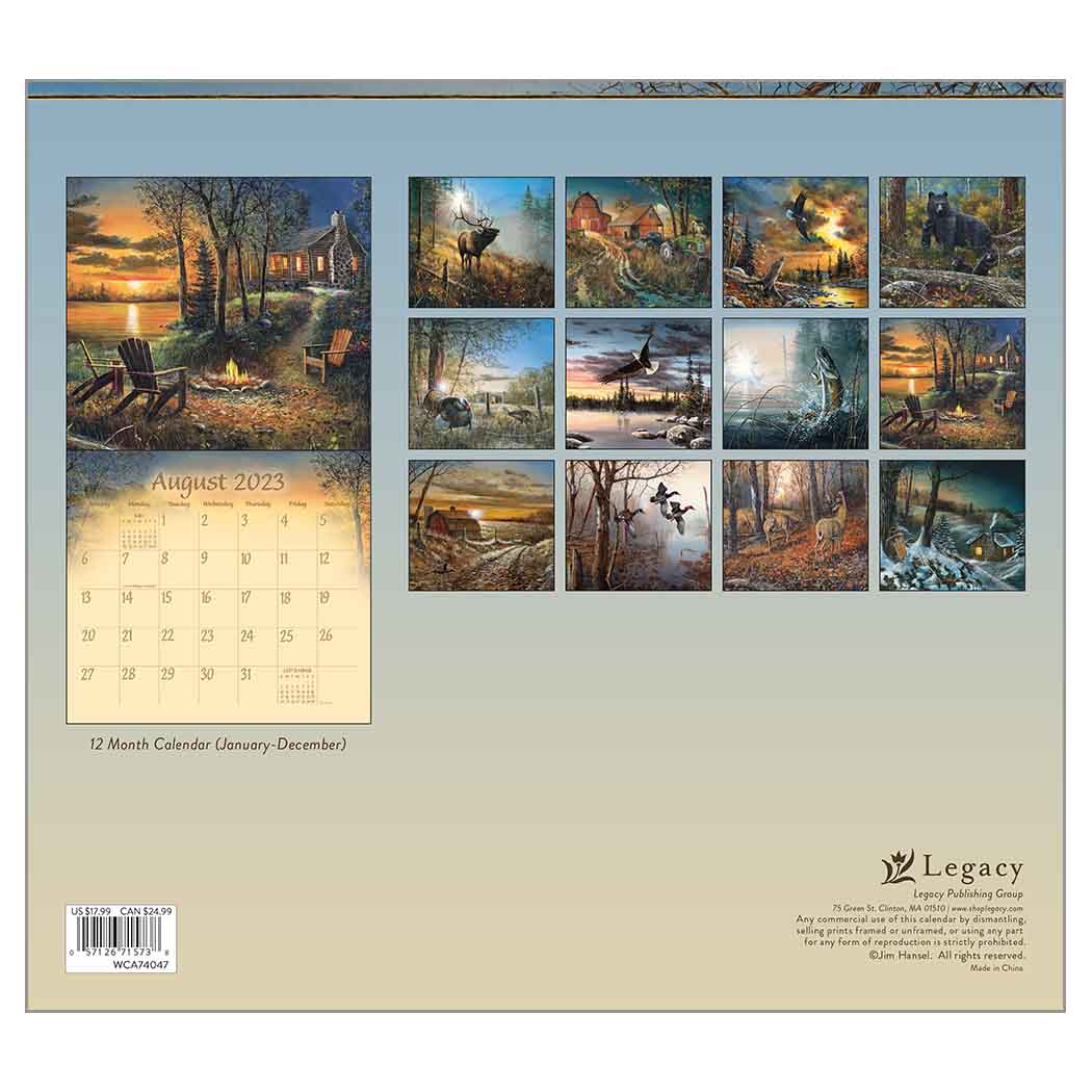 2023 LEGACY Everyday Life - Deluxe Wall Calendar