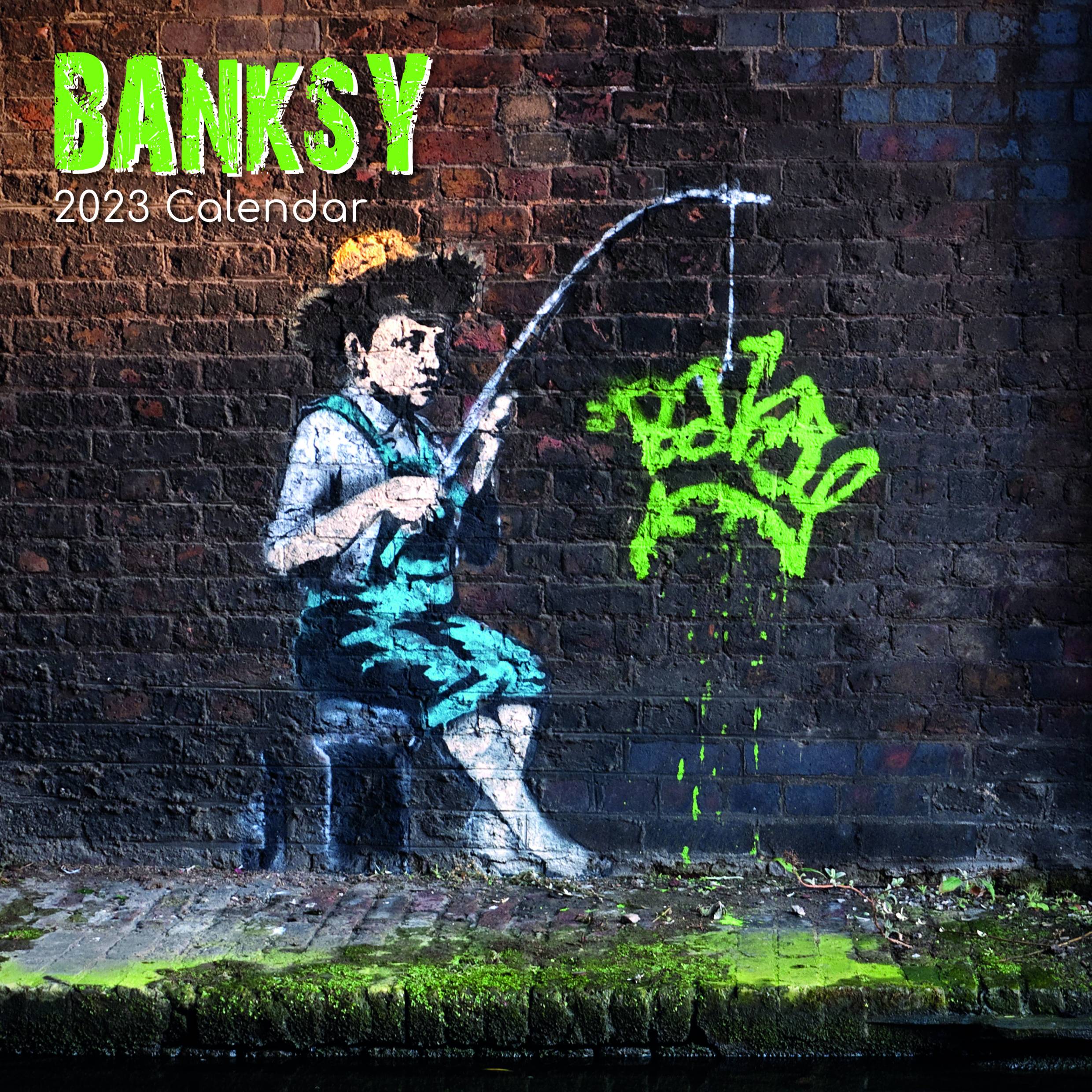 2023 Banksy - Square Wall Calendar