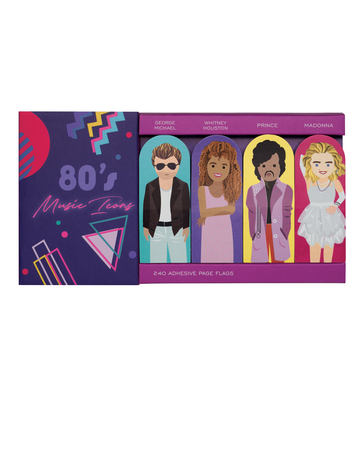 Music Icons Classic Characters - Adhesive Page Flags