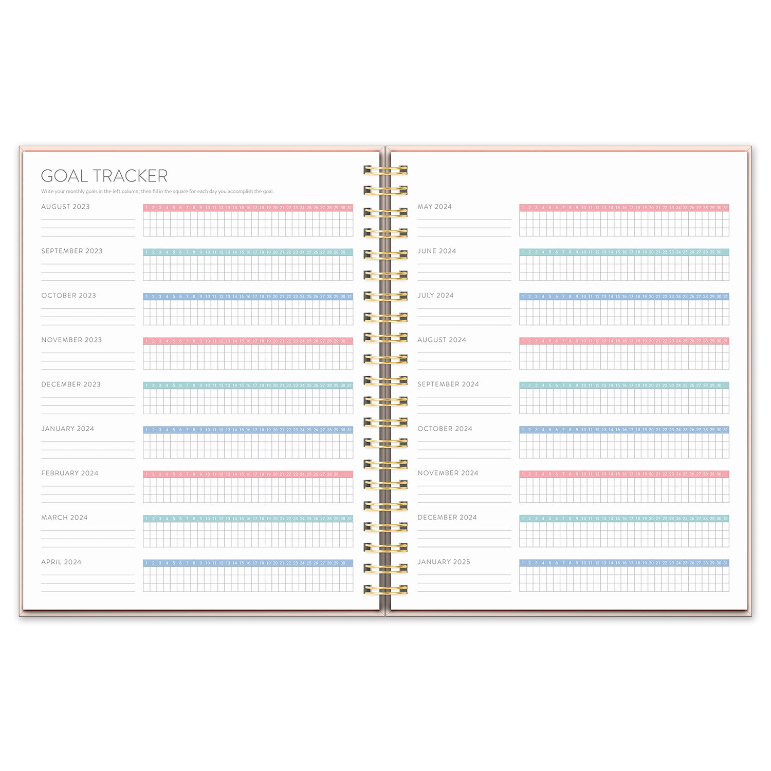 2024 Butterfly Effect - XL Spiral Monthly & Bi-Weekly Diary/Planner  SOLD OUT