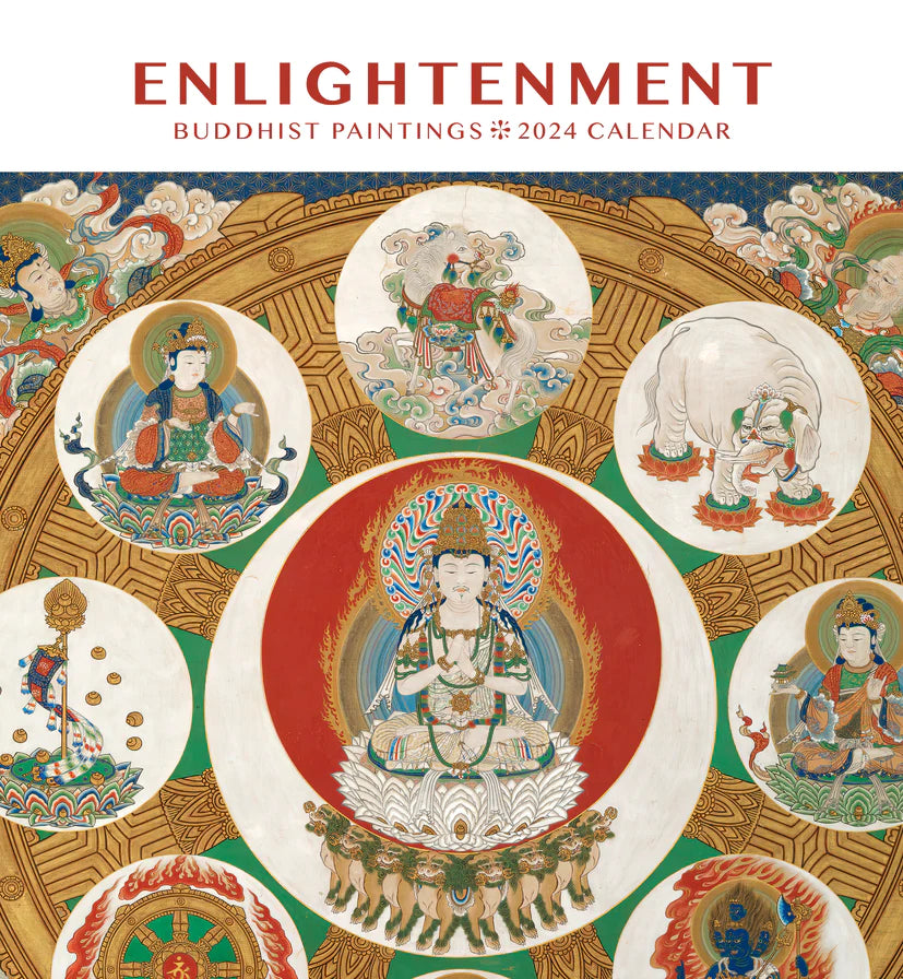 2024 Enlightenment: Buddhist Paintings - Square Wall Calendar  SOLD OUT