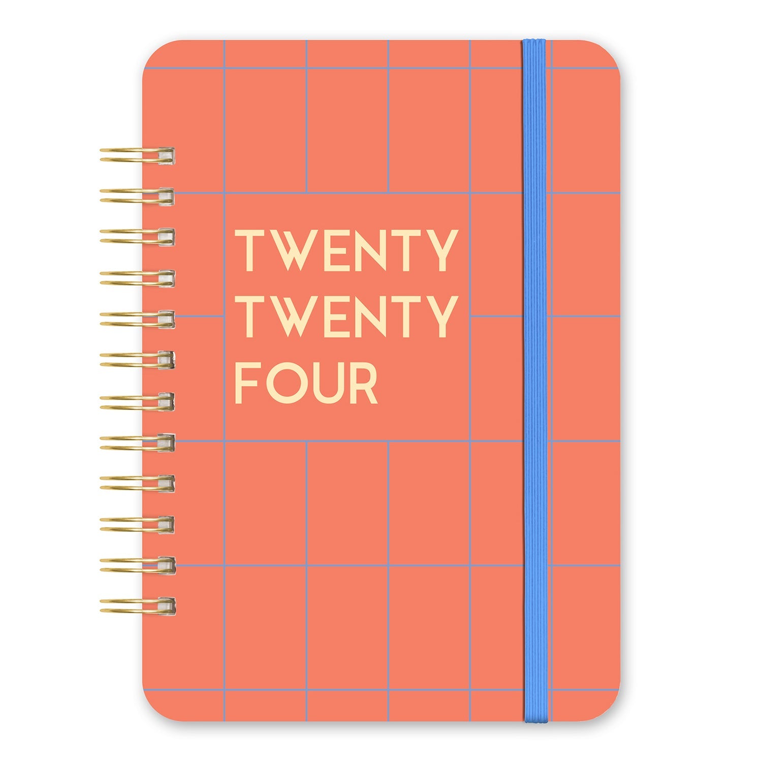 2024 Coral Grid Do It All - Monthly & Weekly Diary/Planner  SOLD OUT