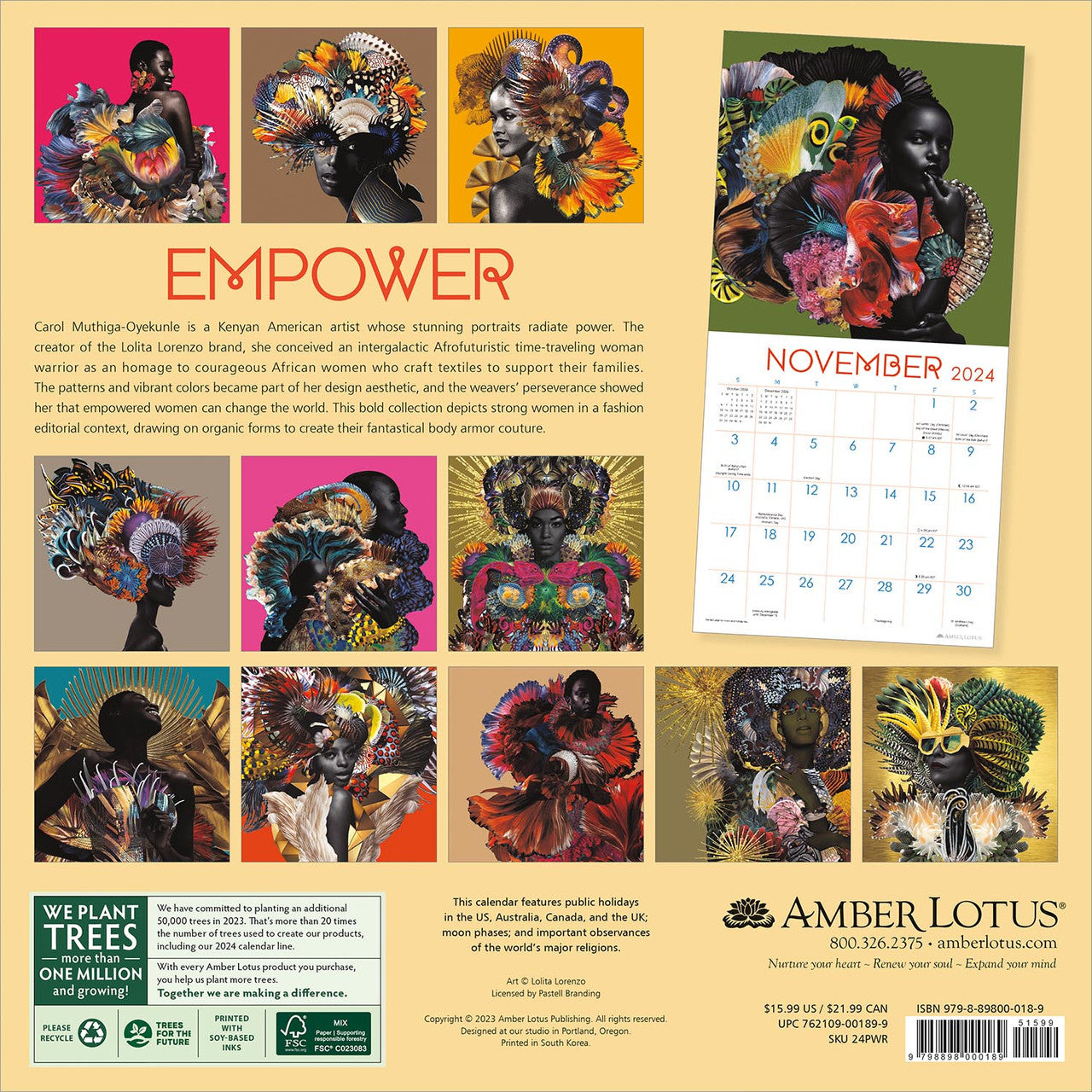 2024 Empower - Square Wall Calendar  SOLD OUT