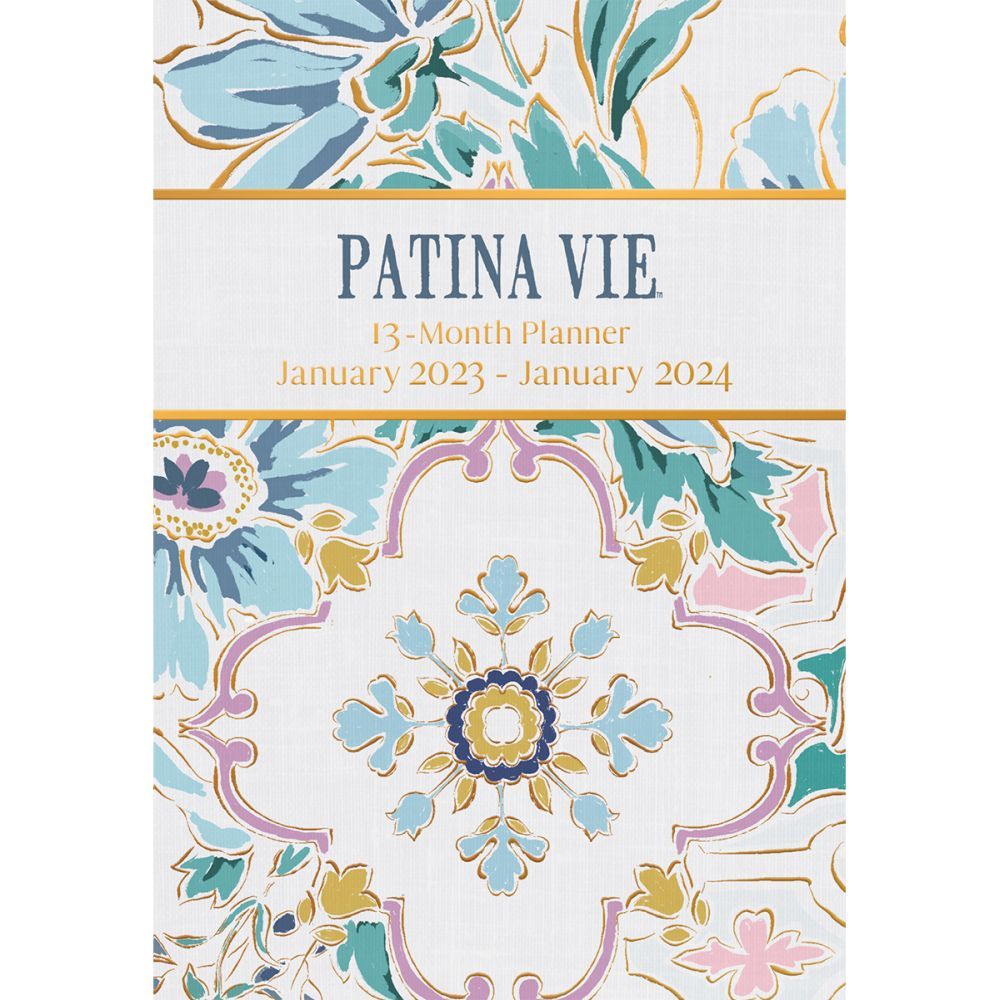 2023 LANG Patina Vie - 13 Month Diary/Planner