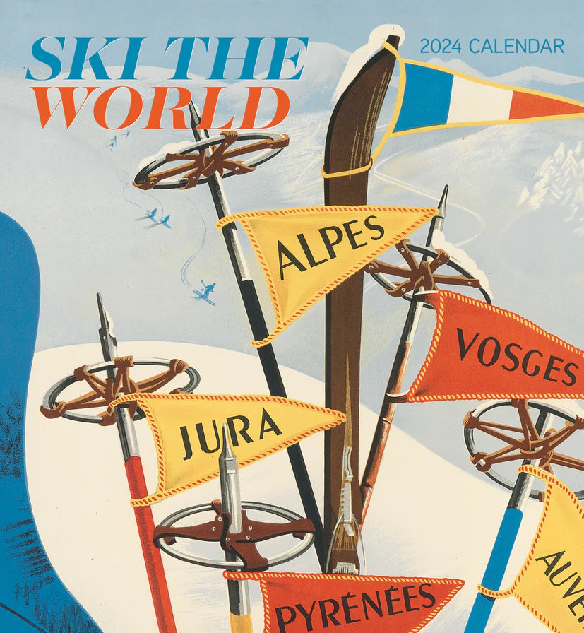 2024 Ski the World - Square Wall Calendar  SOLD OUT