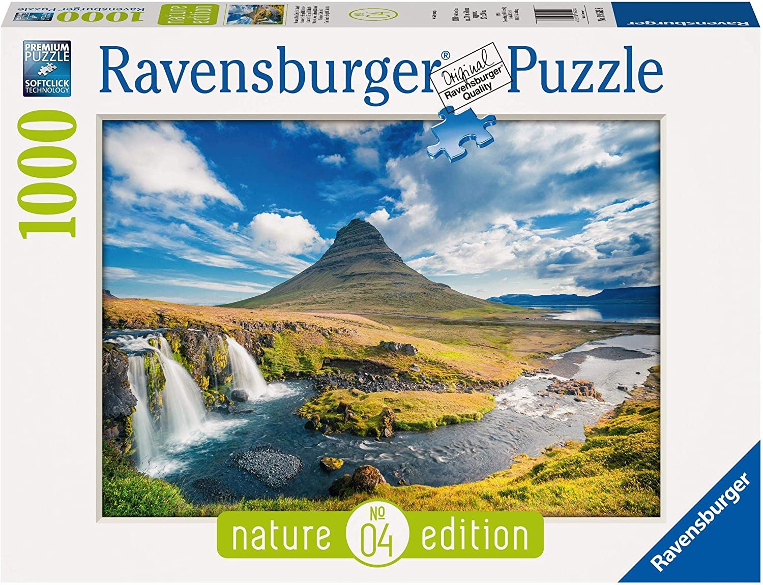 Ravensburger - River Waterfall Nature 1000 Pieces - Jigsaw Puzzle