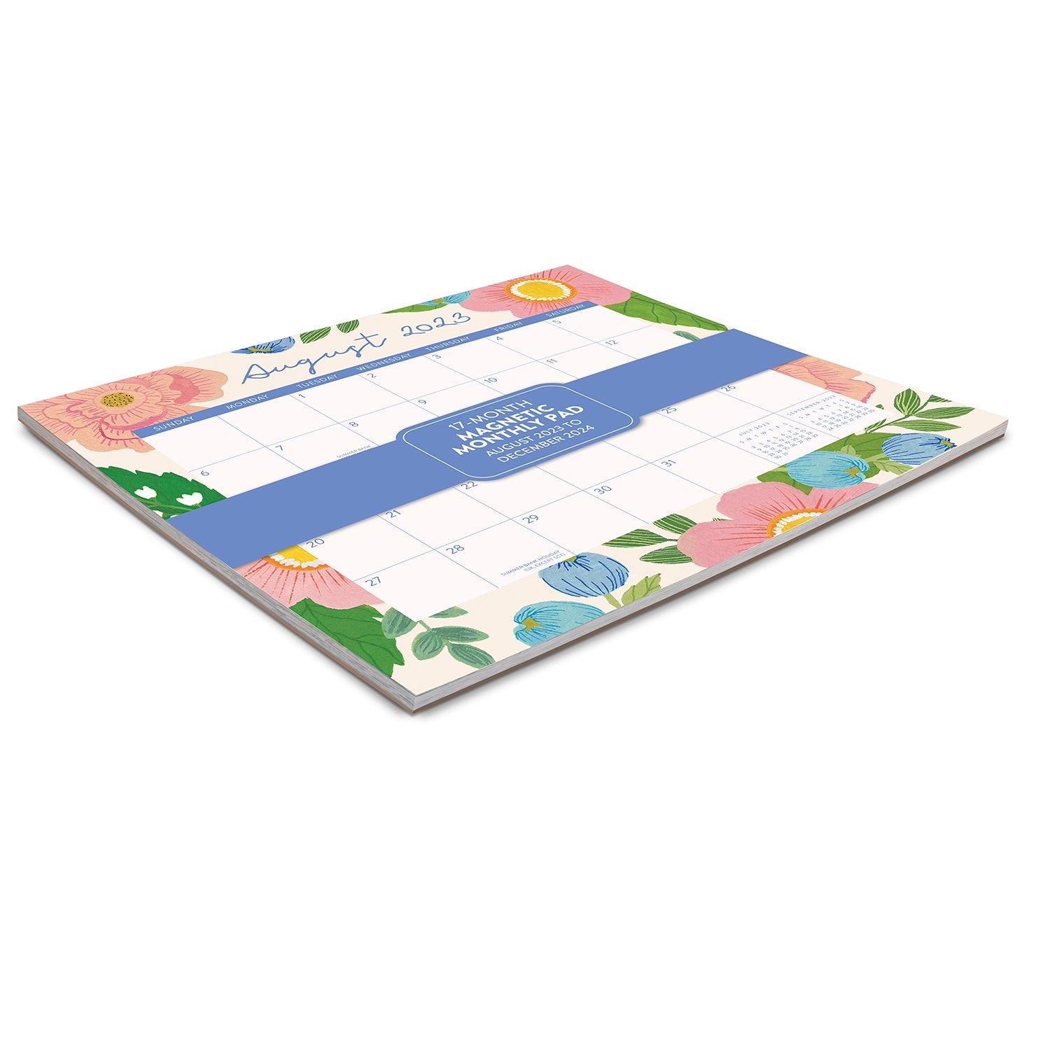 2024 Bella Flora Monthly Pad Calendar by Orange Circle