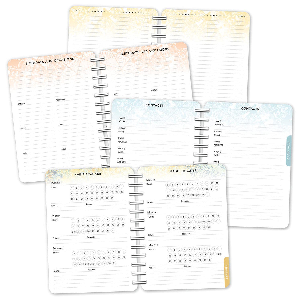 2024 Ram Dass Weekly Diary/Planner Art Calendars by Amber Lotus