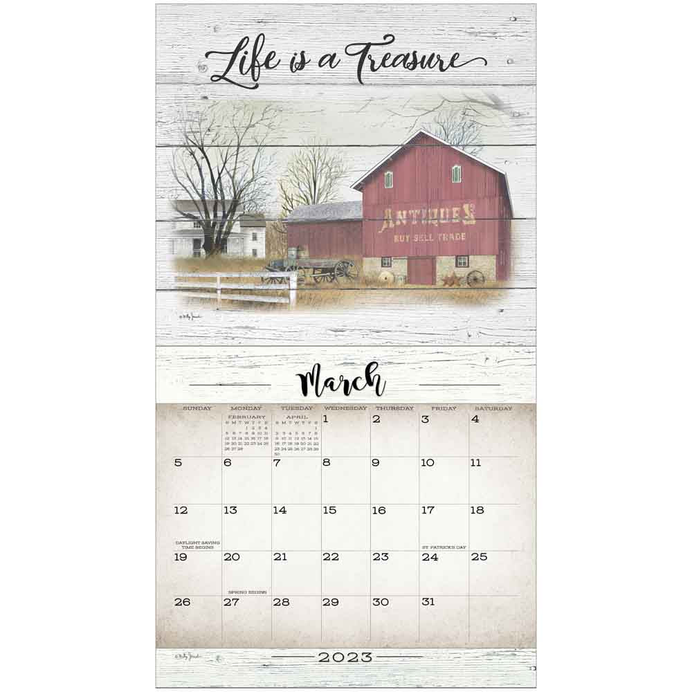 2023 LEGACY Farmhouse - Deluxe Wall Calendar