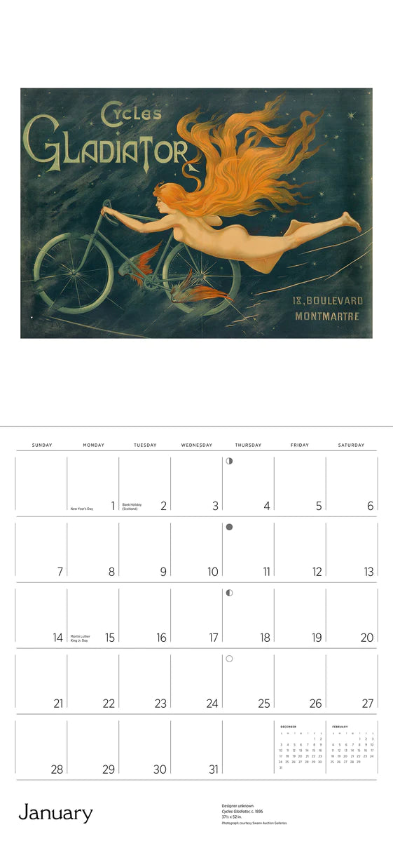 2024 Bicycles Vintage Posters Square Wall Calendar Art Calendars   Bf6f1c1f1201f3b8248be7c1efc40c18 