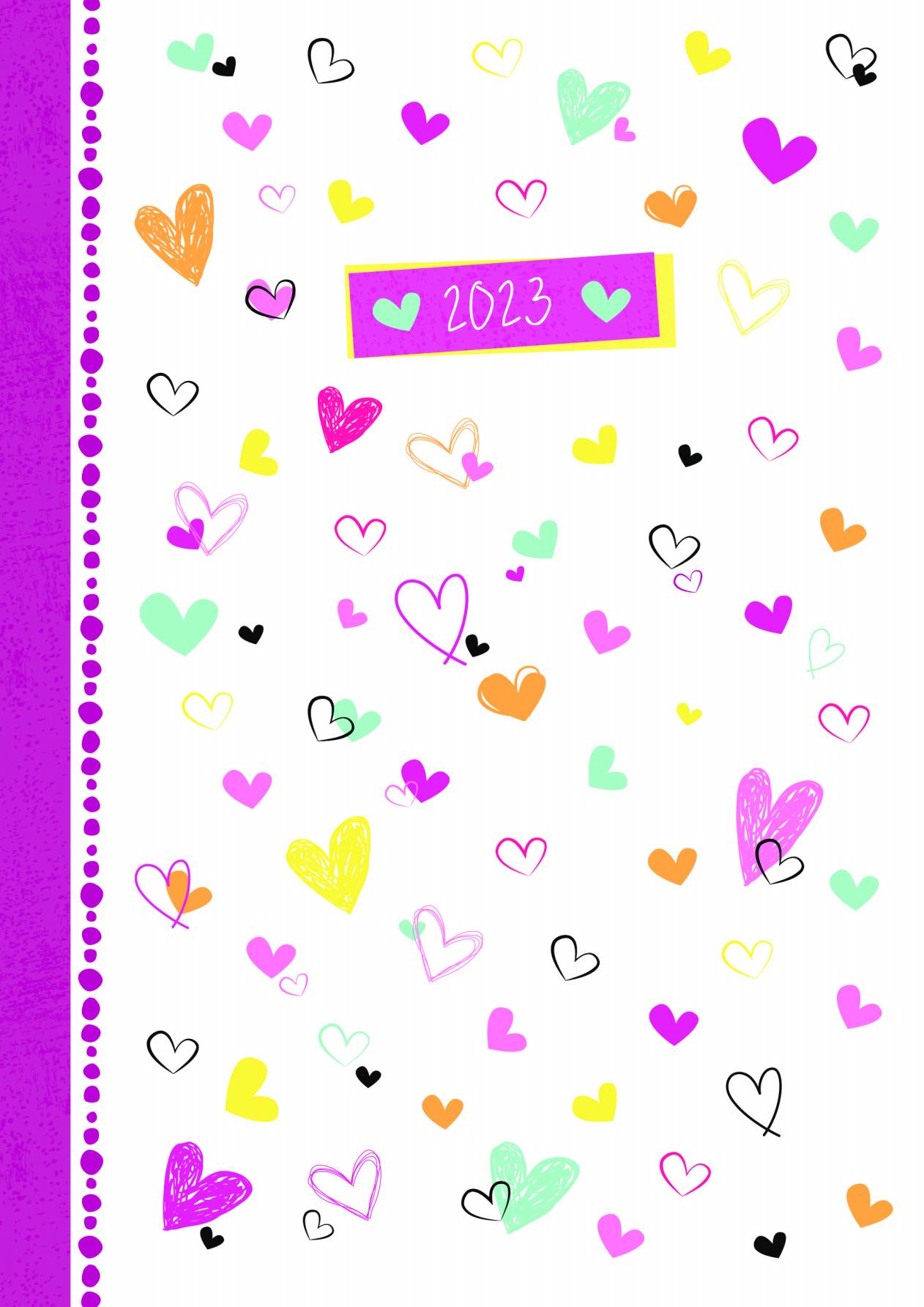 2023 Hearts - Diary/Planner