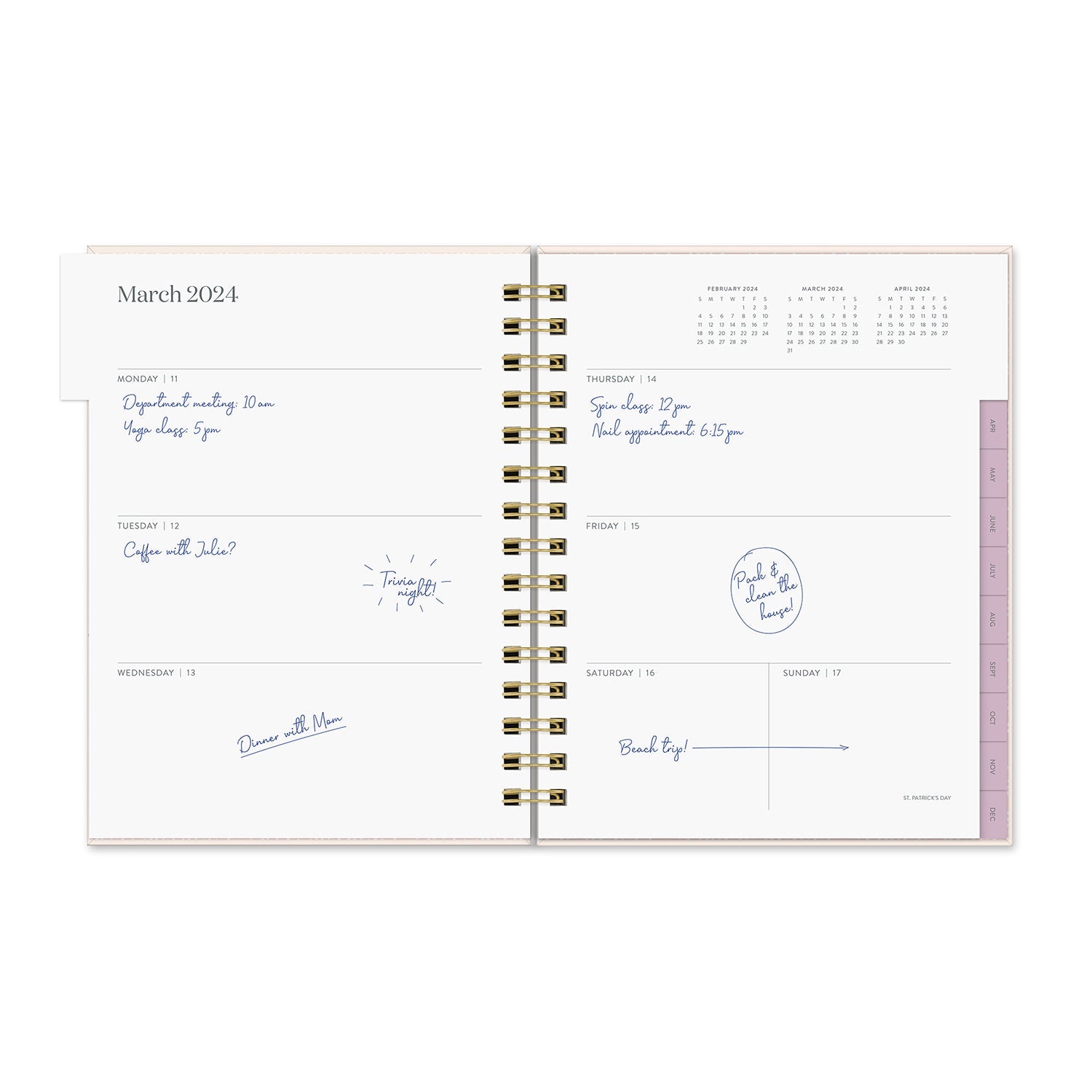 2024 Flower Market - Monthly & Weekly Edie Tabbed Diary/Planner  SOLD OUT