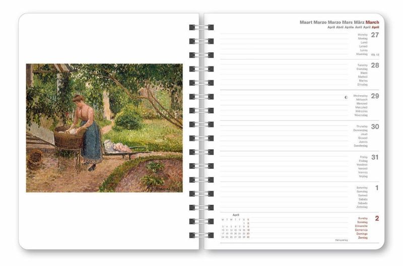 2023 Impressionism - Weekly Diary/Planner