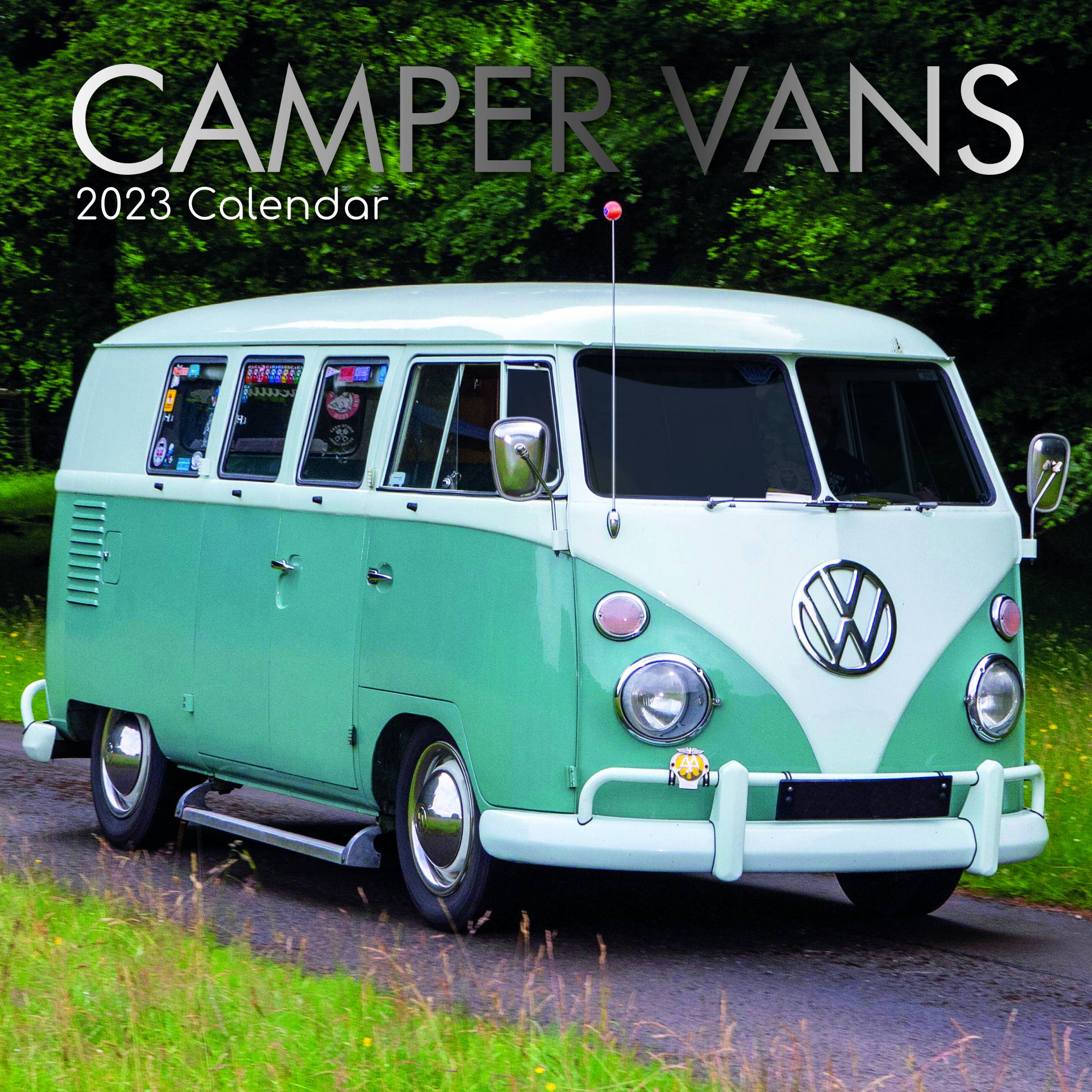 2023 Camper Vans - Square Wall Calendar