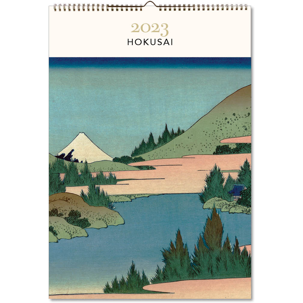 2023 Hokusai (Large) - Deluxe Wall Poster Calendar