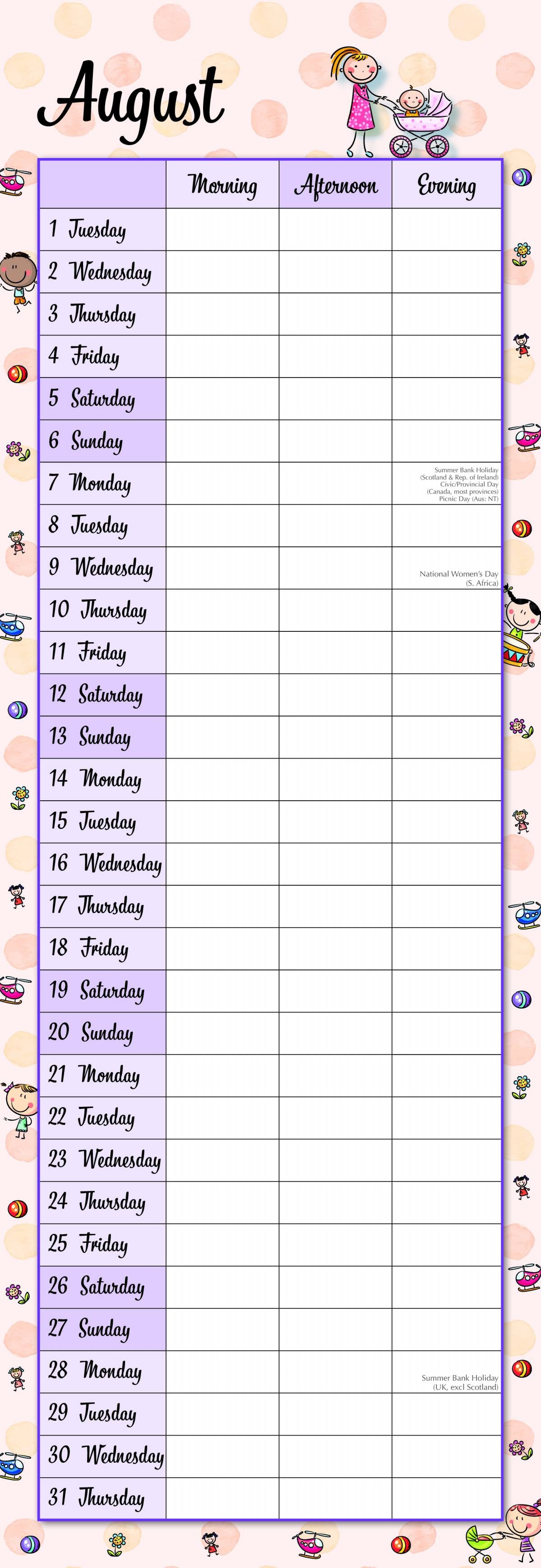 2023 Mum's Busy Day - Slim Wall Calendar
