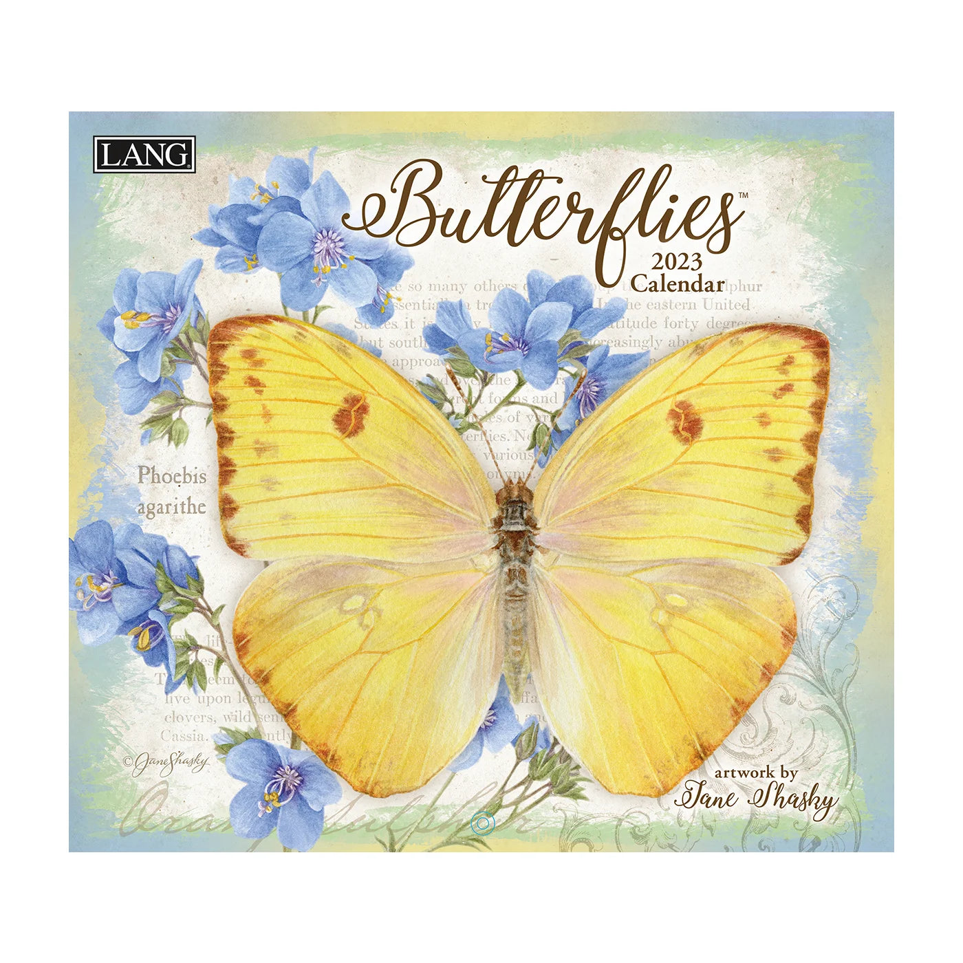 2023 LANG Butterflies by Jane Shasky - Deluxe Wall Calendar