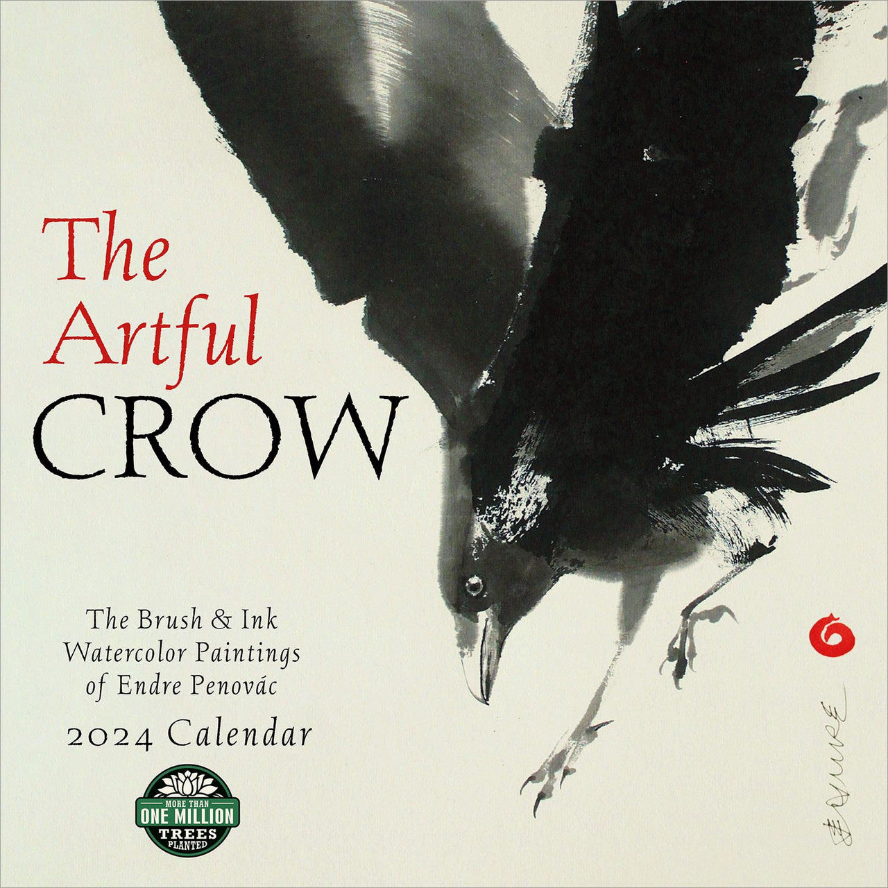 2024 The Artful Crow - Square Wall Calendar  SOLD OUT