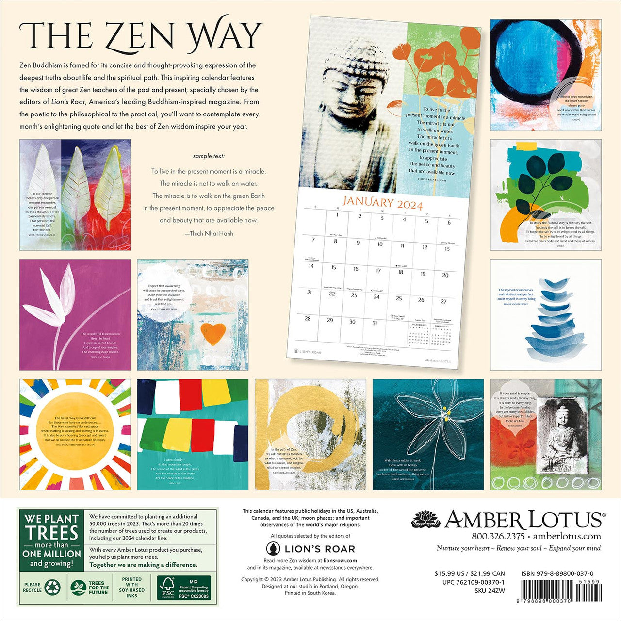 2024 The Zen Way Square Wall Calendar Motivational Calendars By   E20d44be6d2f77457a8bc7fc4a6dff5c 