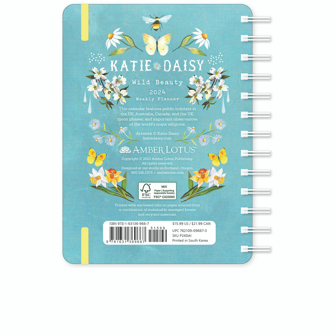 2024 Katie Daisy - Weekly Diary/Planner  SOLD OUT