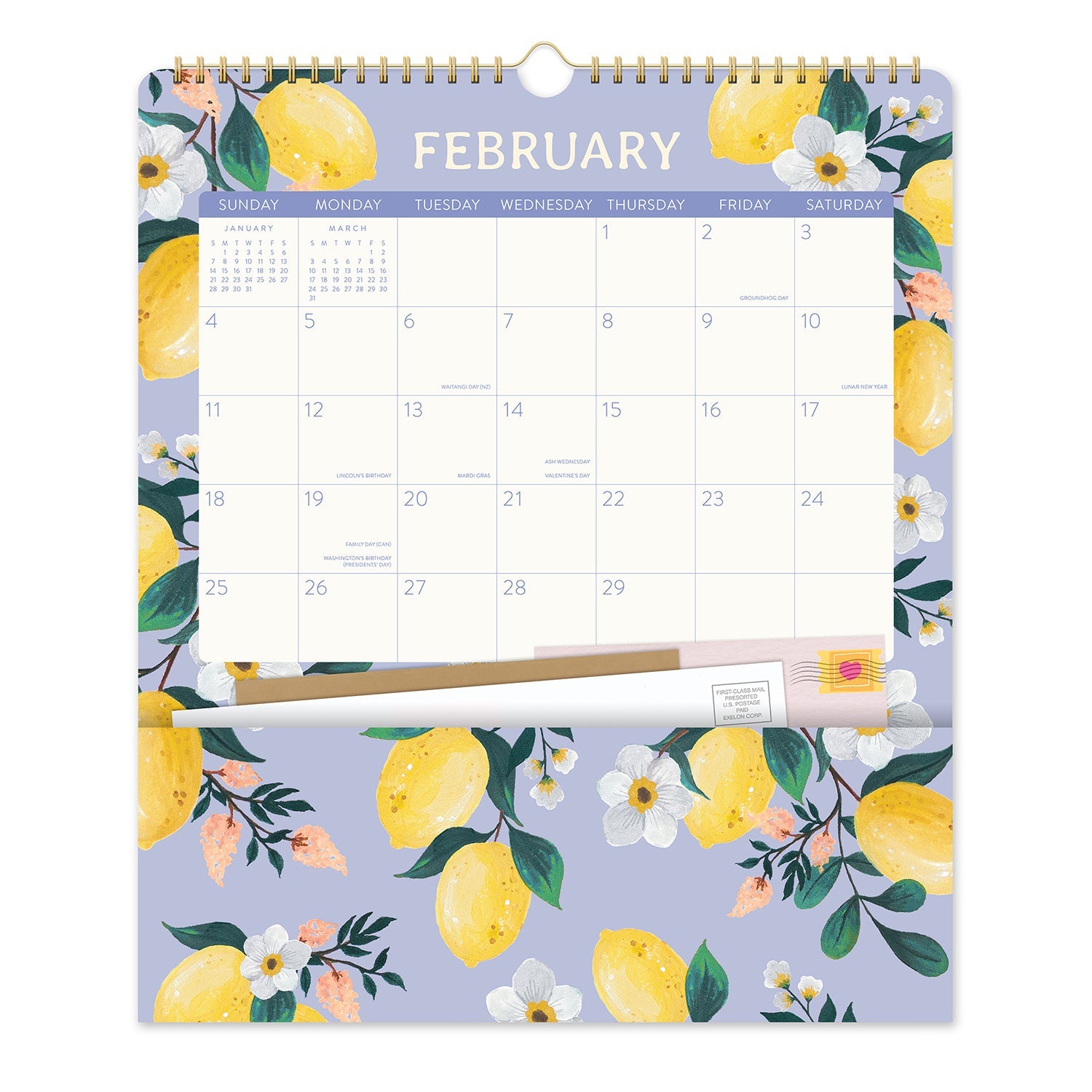 2024 Fruit & Flora - Pocket Plus Wall Calendar  SOLD OUT